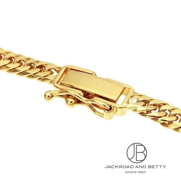 K18 6面 ダブル 22g 55cm ネックレス 造幣局刻印有り[] Chain Necklace