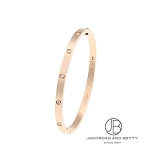 ラブブレスレット スモールモデル 10Pダイヤ PG 16[B6047916] Love