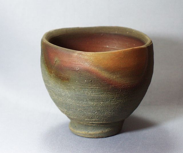 藤原雄 作 備前ぐい呑 商品詳細｜ギャラリービーンズWEBSHOP｜薩摩焼
