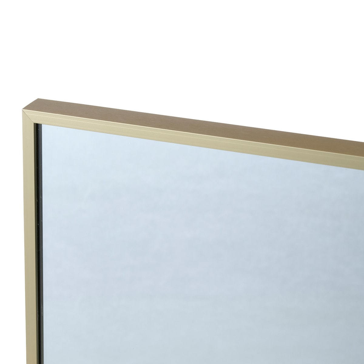 スタイリングウォールミラー】スレンダーミラー 真鍮風ゴールドの卸