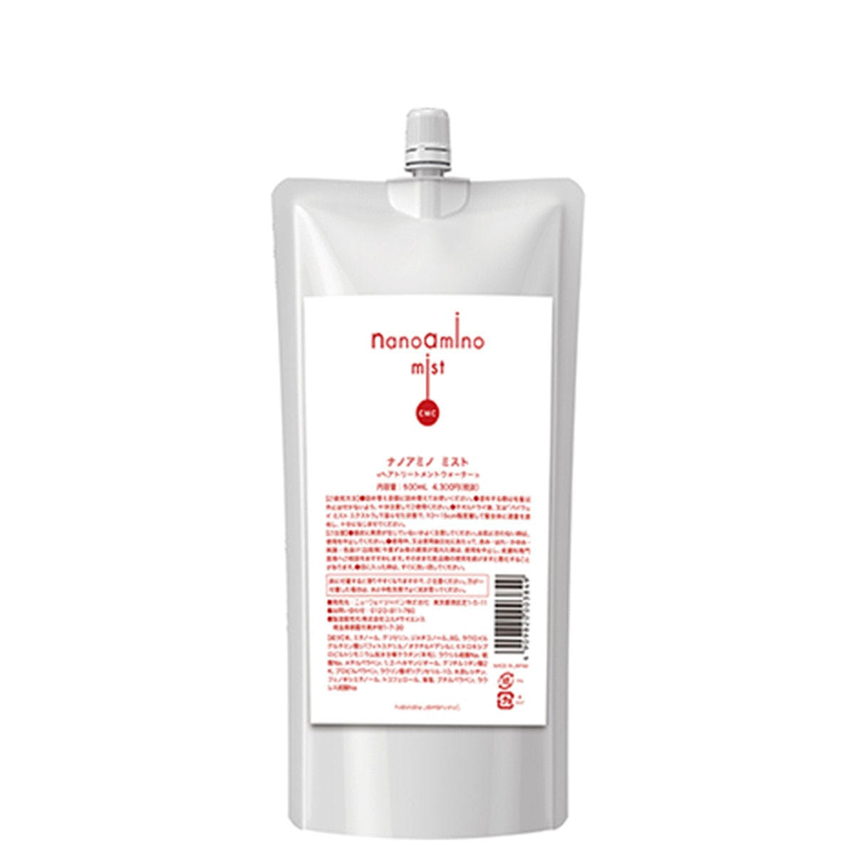 ナノアミノ ミスト 500ml レフィルの卸・通販 | ビューティガレージ