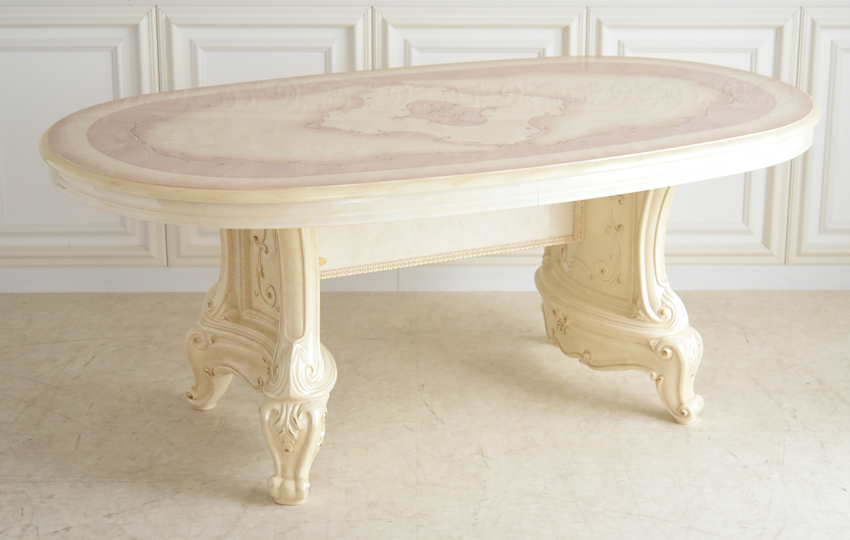 イタリア製 サルタレッリ ヴェルサイユ ダイニングテーブル IV