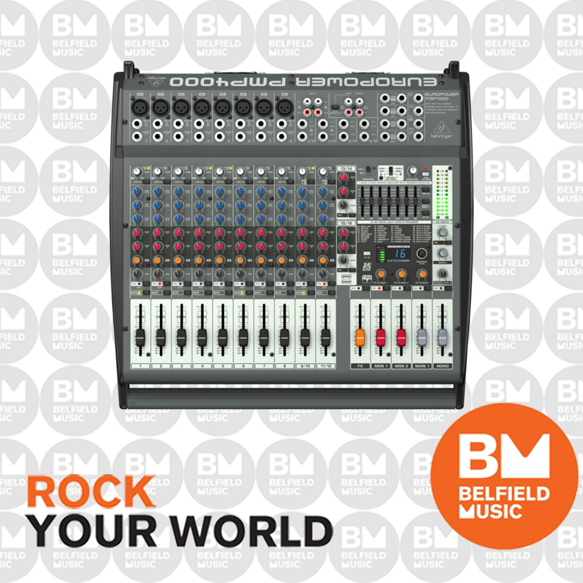 Behringer Europower PMP4000 Powered Mixer - Buy Online - Belfield
