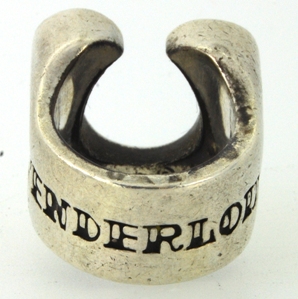 テンダーロイン ホースシューリングのクリーニング、新品仕上げ.石取り替え