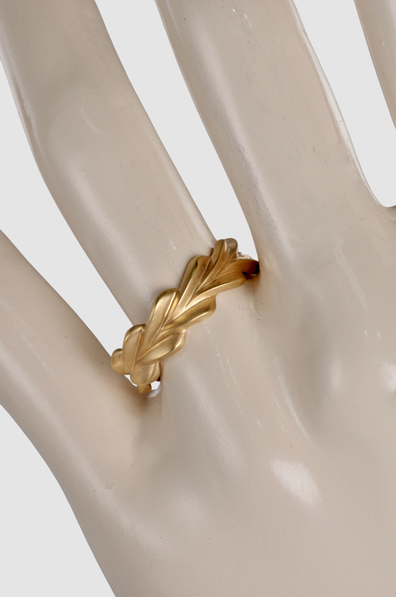 K18 リーフリング◇ベル宝飾オンラインショップ ◇