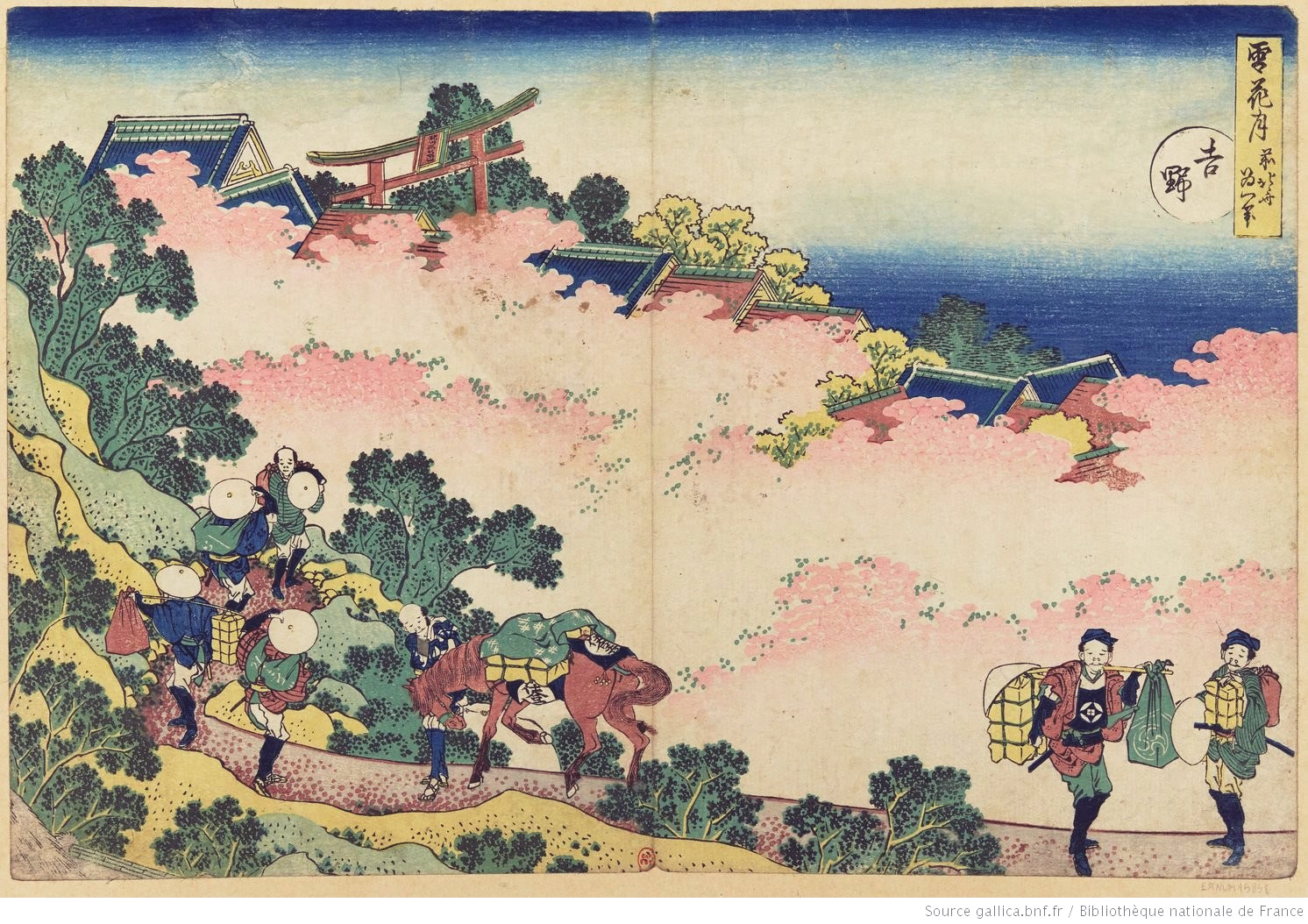 葛飾北斎・雪月花 -『浮世絵・錦絵』などを見る【みんなの知識