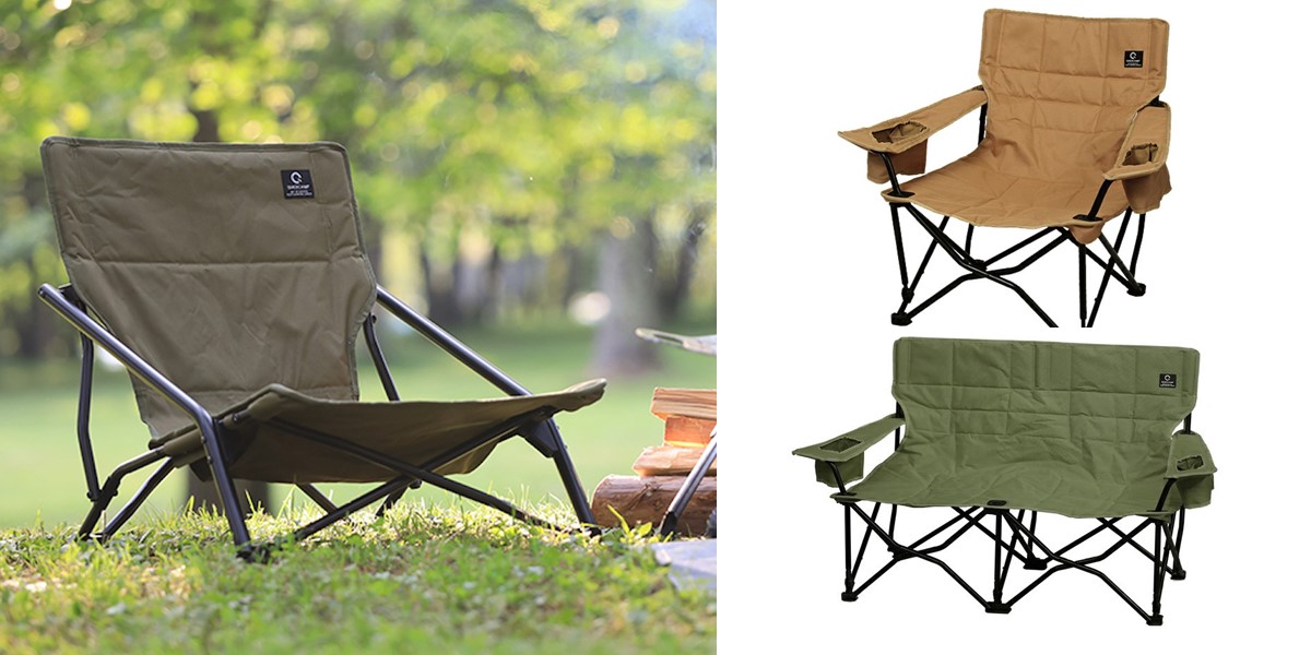 クイックキャンプのチェアはリラックス度満点！大人も子供もくつろげる