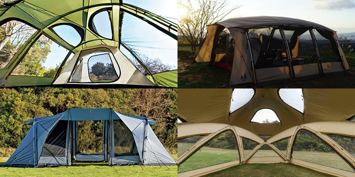 メッシュテントおすすめ7選！インナーやスタイル自在な大型モデルも