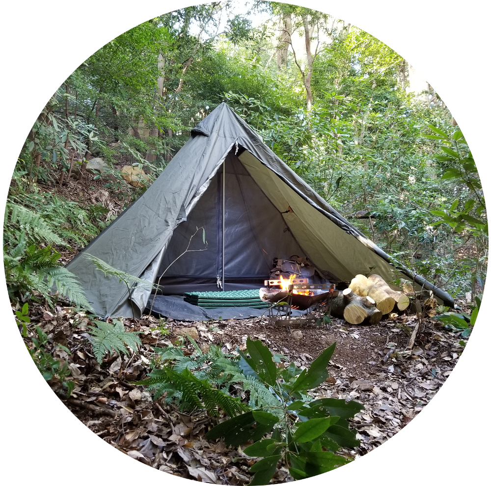 ソロキャンプにおすすめ！コンパクトで機能的なBUNDOK「ソロティピー1