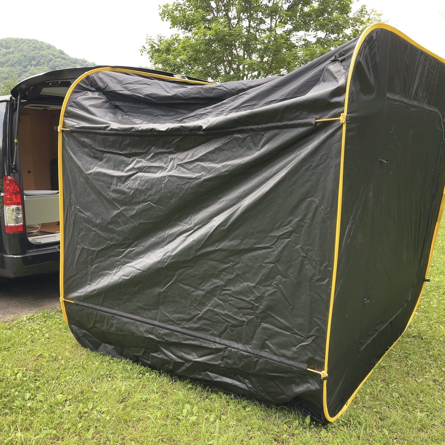 注目のカーテント「CARSULE（カースル）」レビュー！その魅力と苦戦