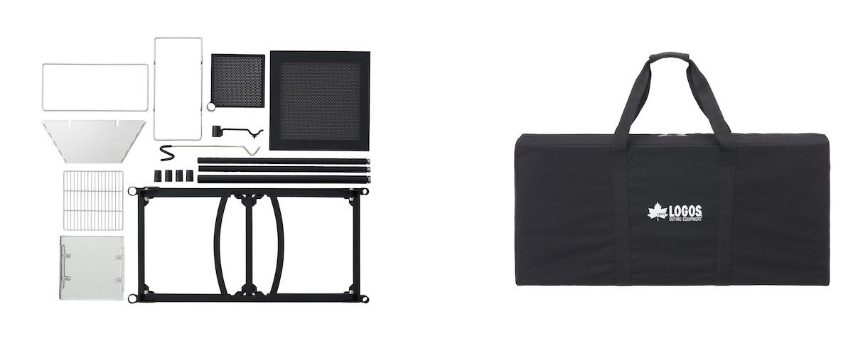 LOGOSの新アイテムは1台5役！ソロキャンの強い味方となるマルチ