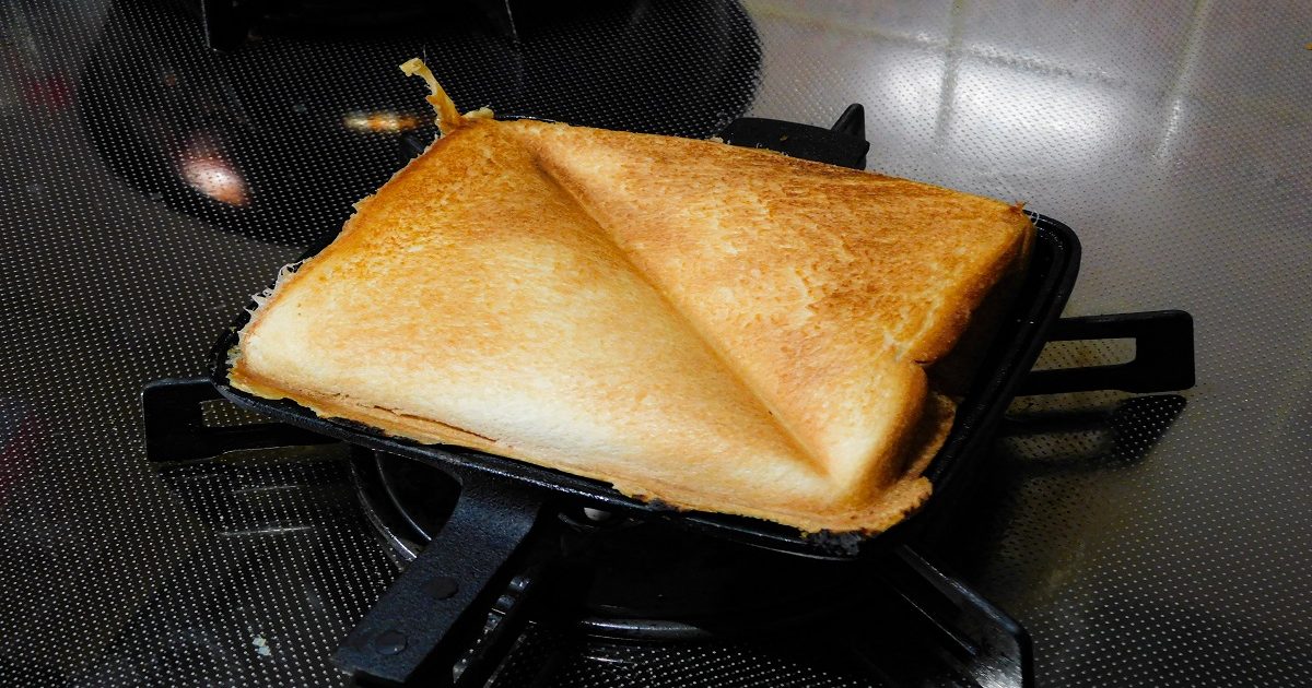 さすが鉄製！老舗OIGENのホットサンドメーカーで作る料理が絶品すぎた