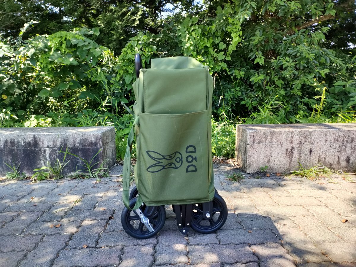 軽量なのに160Lも運べる！DOD「アルミキャリーワゴン」が手放せ