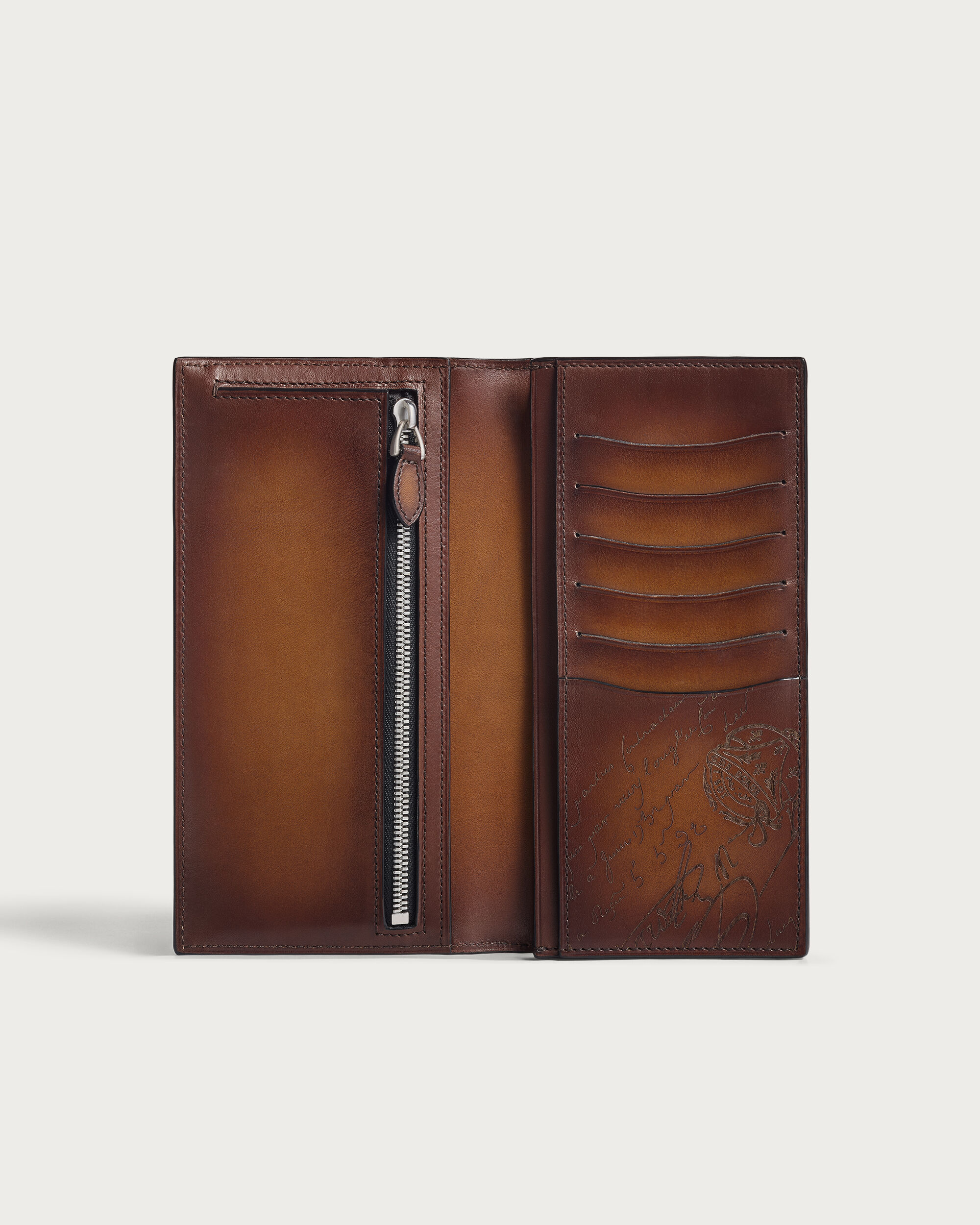 サンタル フラップ ロングウォレット | ベルルッティ JP