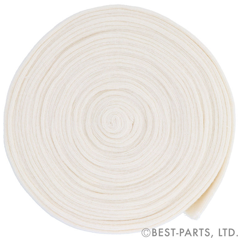 芯なしキャンバステープ アイボリー（幅75mm×7m）SNKP-75IV - ベスト