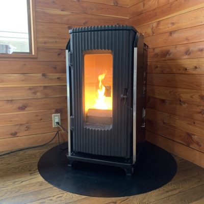 輻射タイプの人気ナンバー1ペレットストーブ【RS-4】 - 軽井沢の別荘