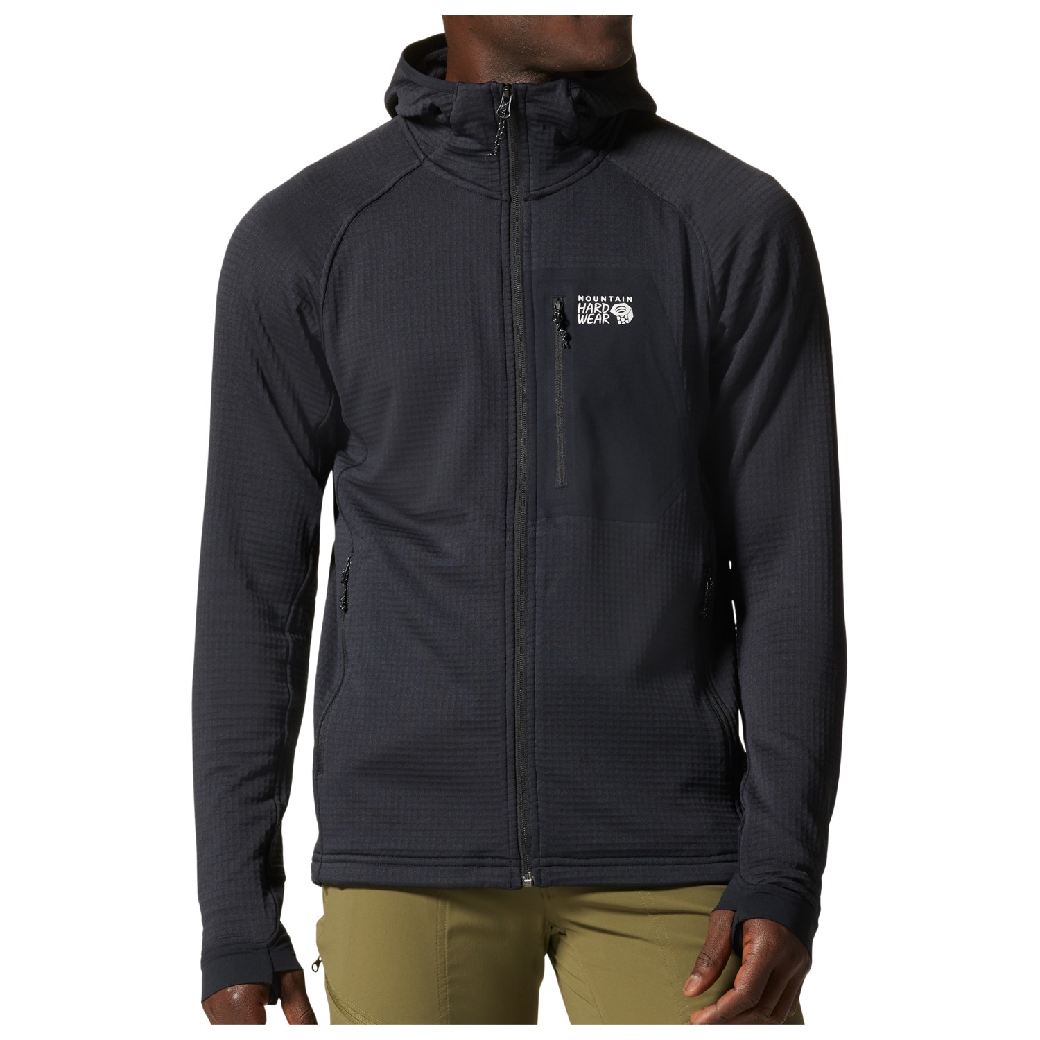 Mountain Hardwear Polartec Power Grid Full Zip - Fleece Jacket