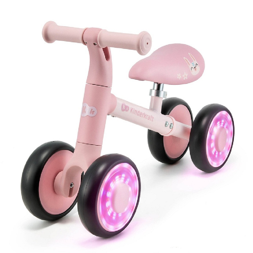 Kinderkraft Balance Bike CUTIE FLASH Pink - Baby and Child Store