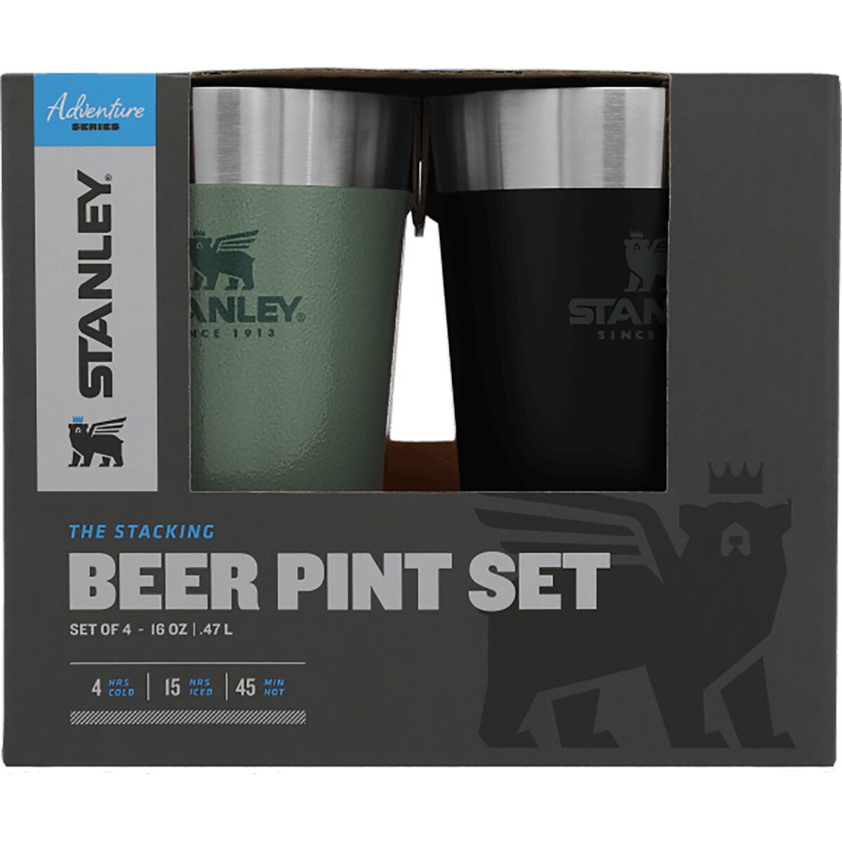 Stanley Adventure Stacking Vacuum Pint - 4-Pack - Hike & Camp
