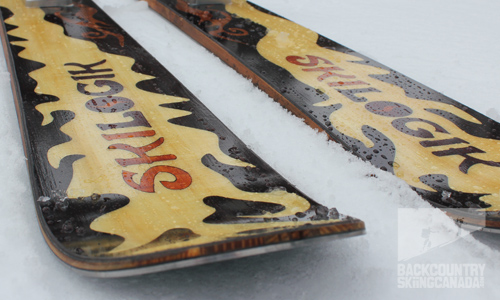 Skilogik Howitzer Skis reviewed by Backcountry Skiing Canada