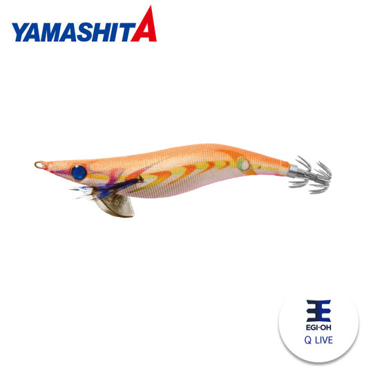 ヤマシタ ヤマリア エギ王Qライブ シャロー 3.5号 YAMASHITA - 【バス