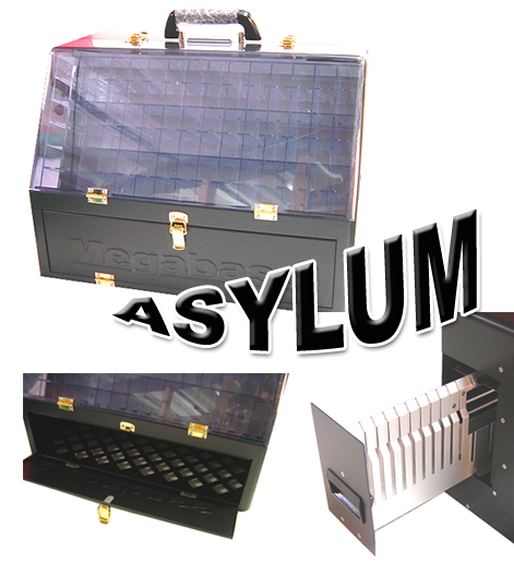 Megabass/メガバス アルミセミモノコック・タックルボックス ASYLUM