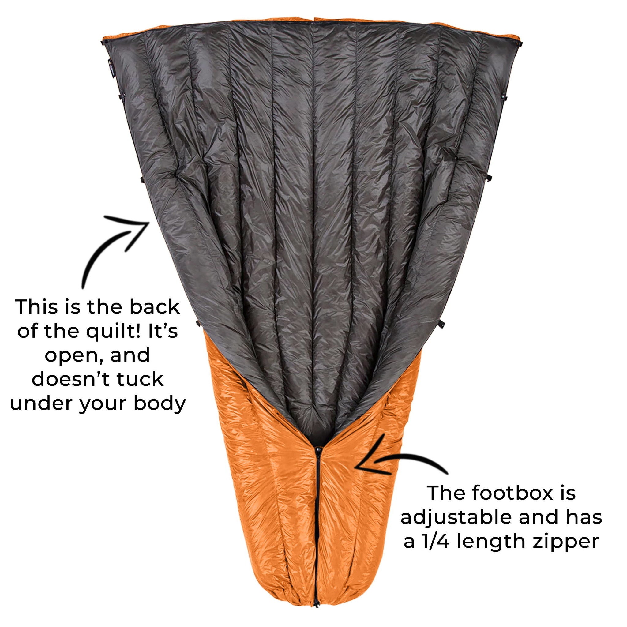 Enlightened Equipment Revelation Quilt 10°F / -12°C – Backpacking