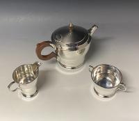 Art Deco Silver Tea Service 1936 Adie Brothers Birmingham | BADA