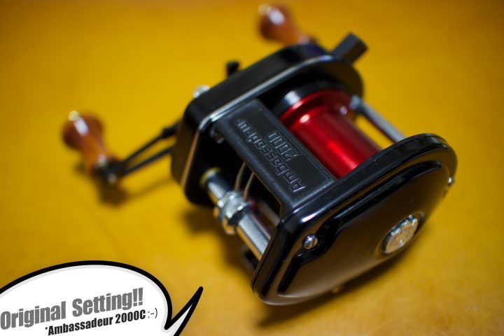 82年 アンバサダー ABU 2000 機関良好 極上品 オールドリール 82年 アンバサダー ABU 2000 機関良好 極上品 オールドリール - リール