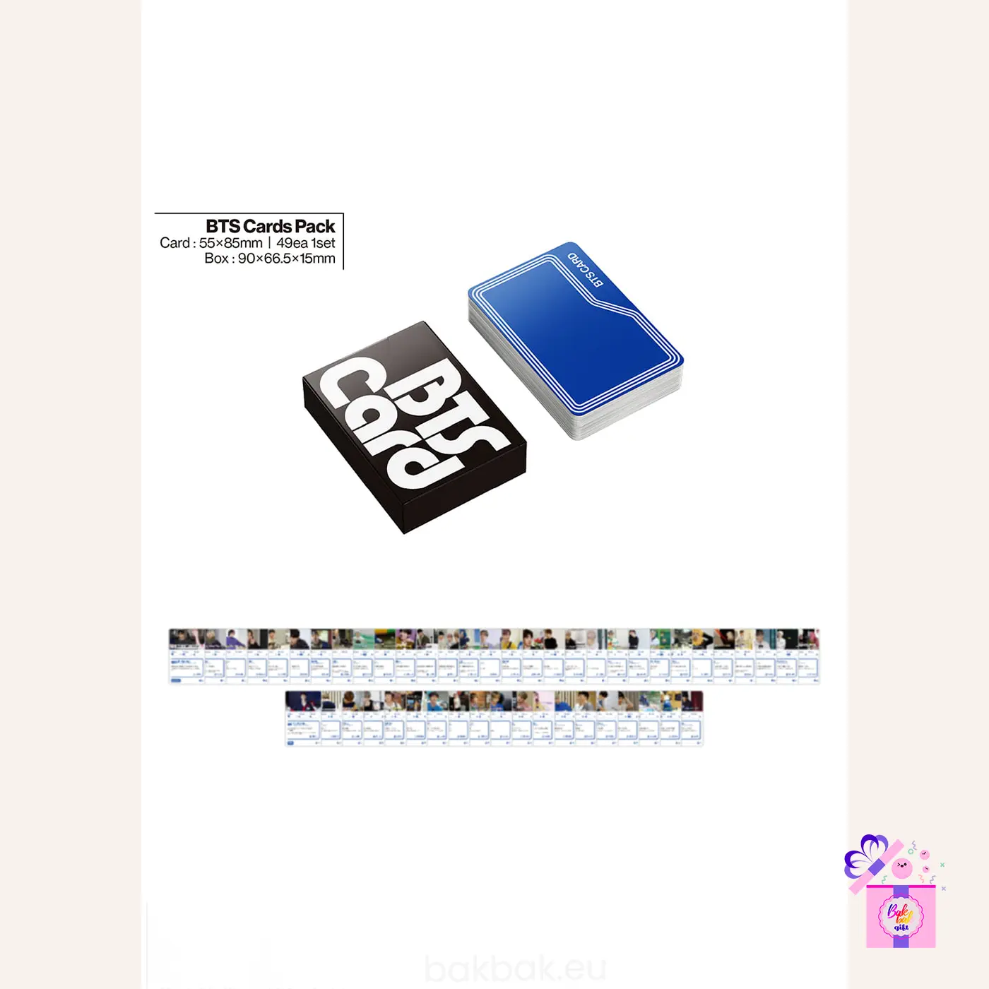 BTS – RUN BTS POLY (HIGHLIGHT PACKAGE) [Board Game] – Bak Bak K