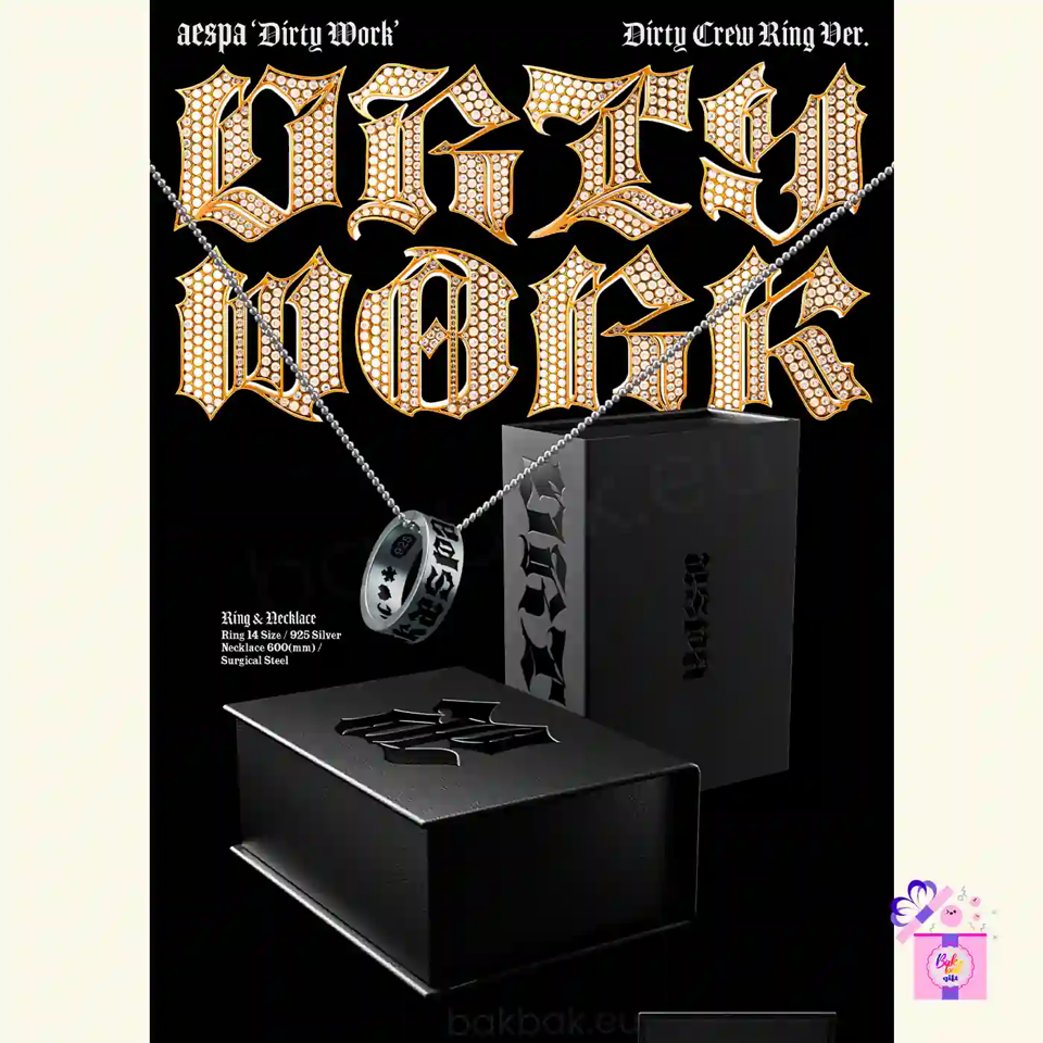 aespa – Dirty Work (Limited Dirty Crew Ring Ver.) [Single Album