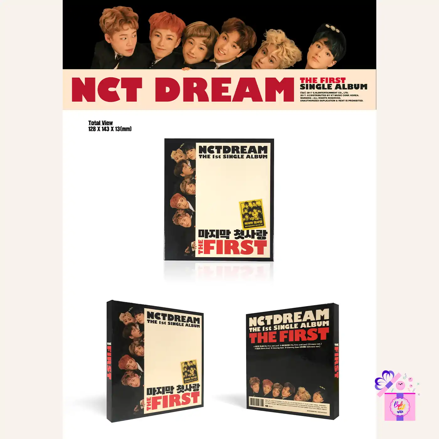 NCT DREAM – The First (1st Single Album) – Bak Bak K-Pop Store