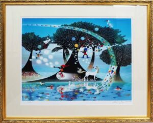 天野喜孝「水の祈りDX」の買取実績｜東京都江戸川区 ジクレー