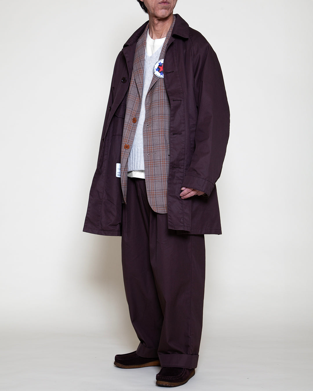 CJ027L - CORONA・UP DUSTER COAT / Dark Brown – THE CORONA UTILITY