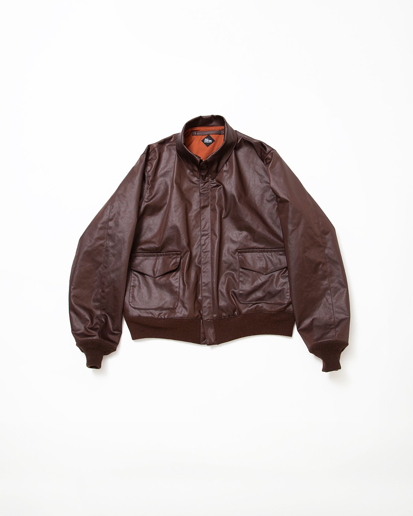 CJ077 - A-2 JACKET / Brown – THE CORONA UTILITY
