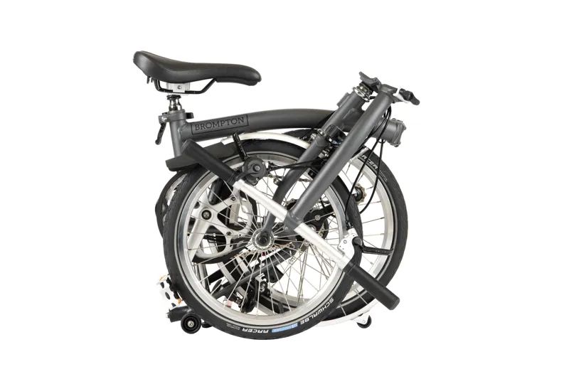 Brompton S6L Folding Bike in Metallic Graphite