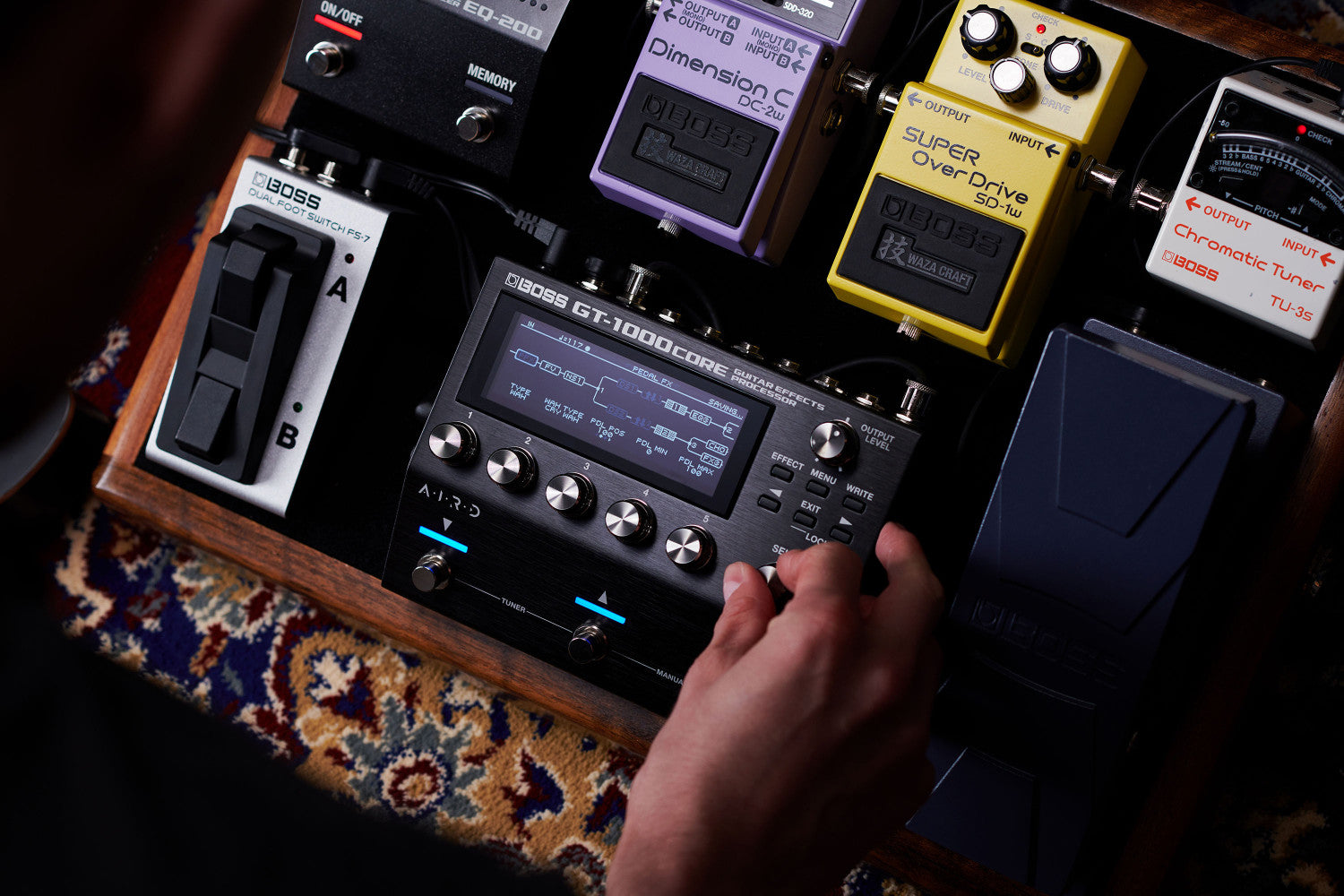 BOSS GT-1000CORE Guitar Effects Processor – Bananas At Large Inc