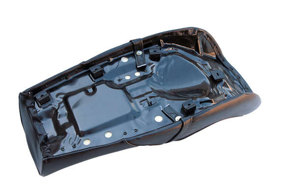 Z400FX タックロールシート 濃茶 カスタムバイク・カスタムパーツ、旧