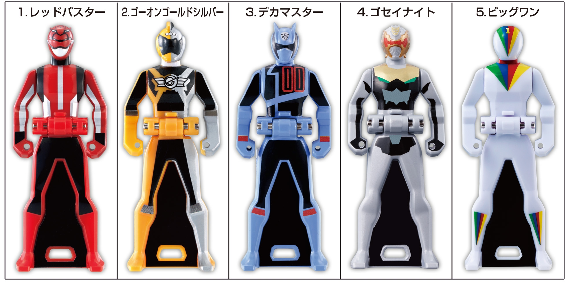 レジェンド戦隊シリーズ レンジャーキー｜発売日：2012年6月｜バンダイ