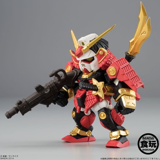 FW GUNDAM CONVERGE EX05 武者頑駄無｜発売日：2015年5月19日