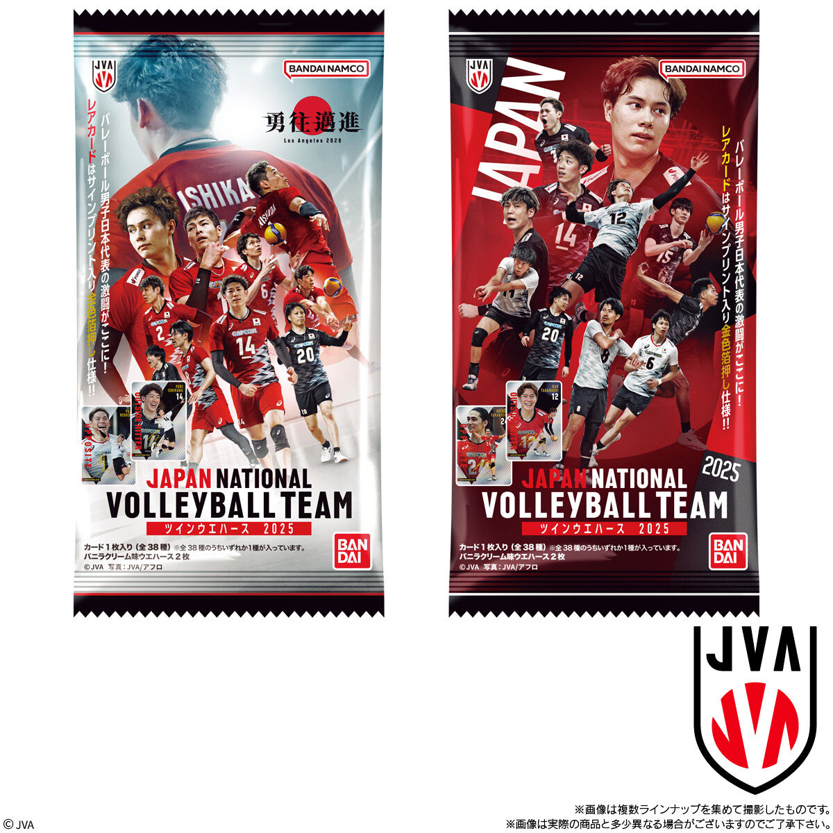 JAPAN NATIONAL VOLLEYBALL TEAM ツインウエハース 2025｜発売日：2025