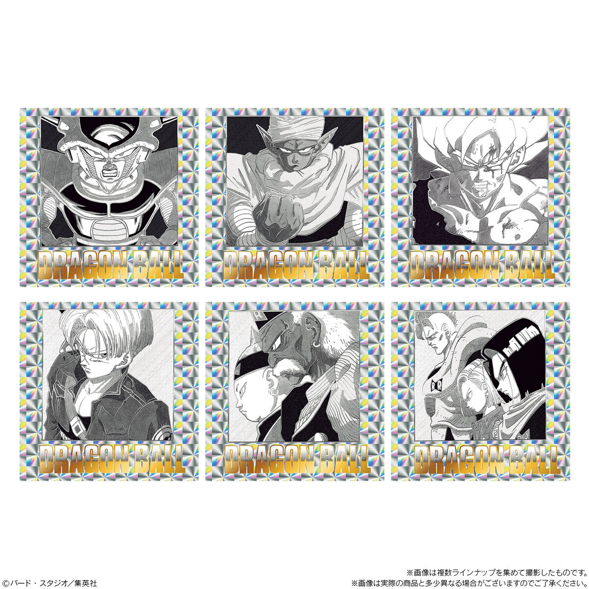 ドラゴンボール40周年記念 オリジナルイラストレーション シール