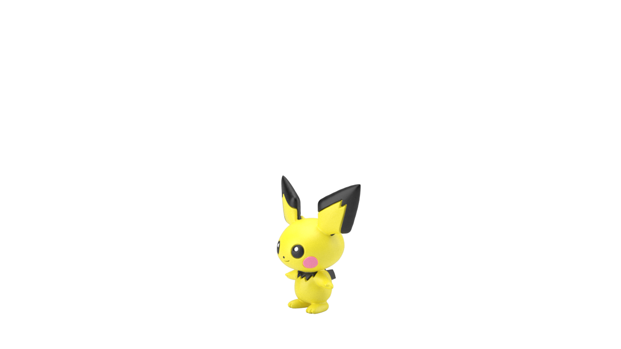 ピチュー｜ポケモンフィギュア図鑑｜ポケモンスケールワールド