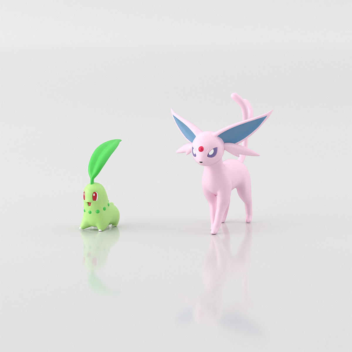 チコリータ｜ポケモンフィギュア図鑑｜ポケモンスケールワールド