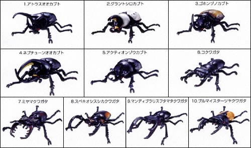 ムシキング甲虫図鑑2｜バンダイキャンディトイ