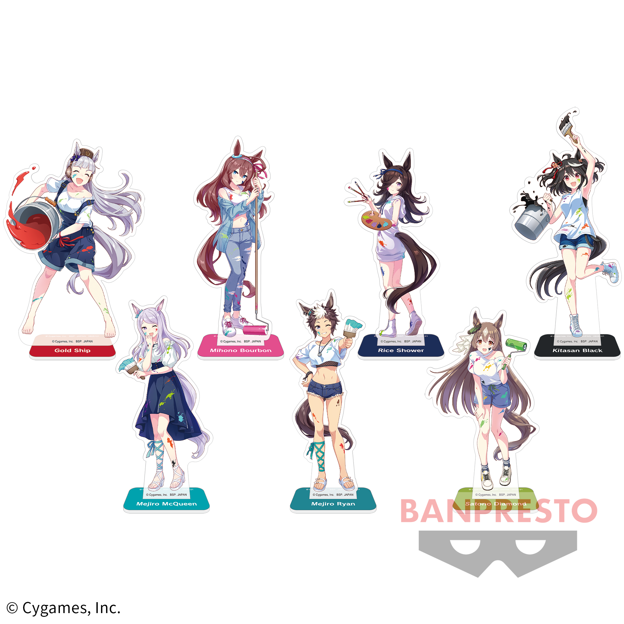 ウマ娘 プリティーダービー スタンド付きビッグアクリルプレート