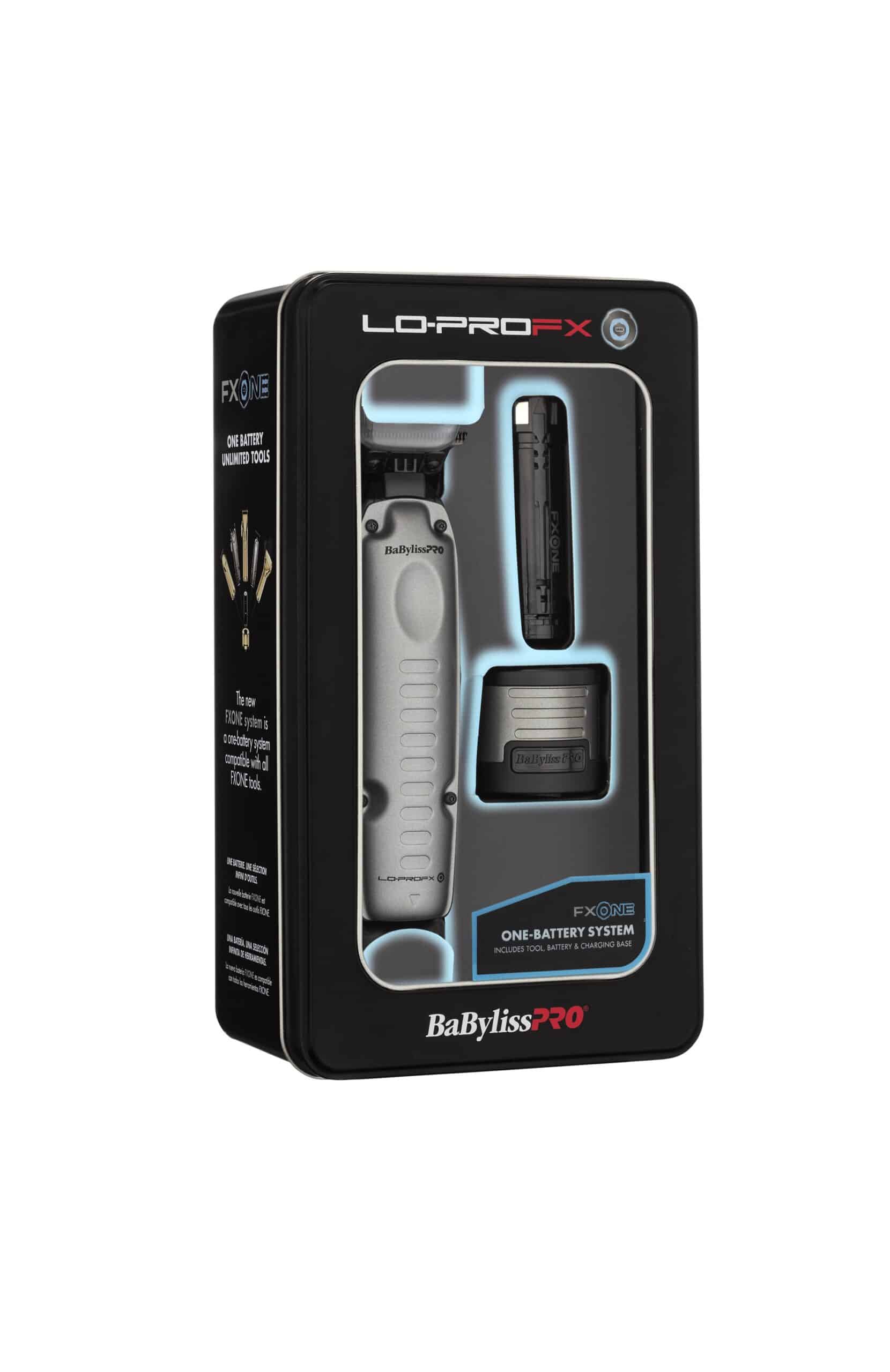 BabylissPro FXOne Lo-ProFX Cordless Trimmer Gray #FX729 - Barber