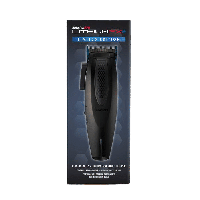 BabylissPro LithiumFX+ Matte Black Cordless Clipper #FX673NSMB