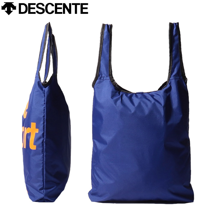 即日出荷 DESCENTE デサント ポケッタブル エコバッグ 買い物バッグ
