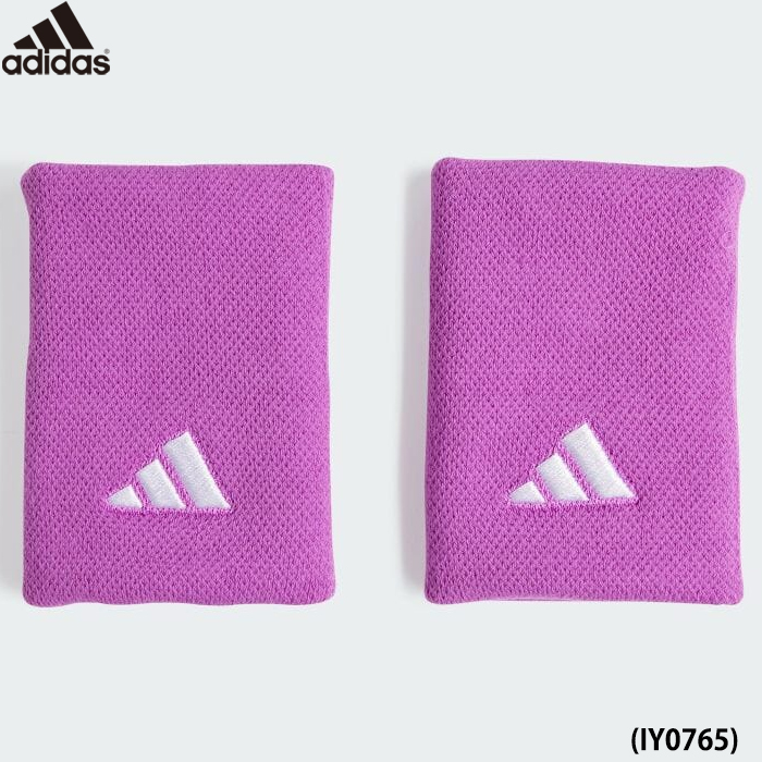 即日出荷 adidas アディダス リストバンド L パープルバースト